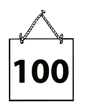 Number 100 » Clipart Station.