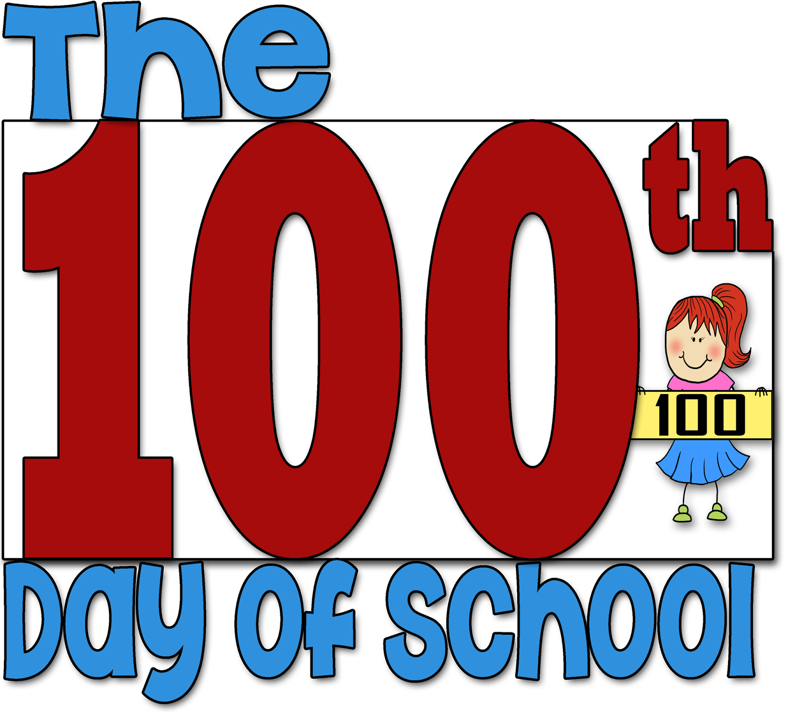 100th Day Of School Clipart Png.