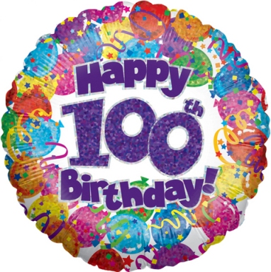 100th Birthday Balloon.