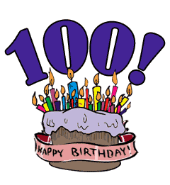 100 clipart 100th birthday, 100 100th birthday Transparent.