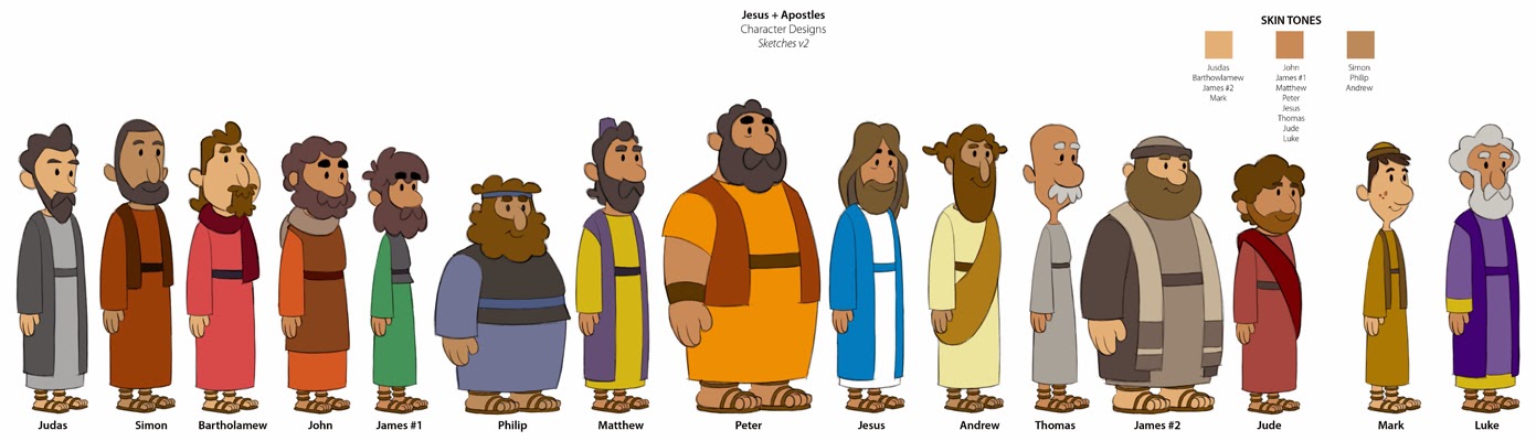 Jesus Disciples Clipart & Free Clip Art Images #12836.