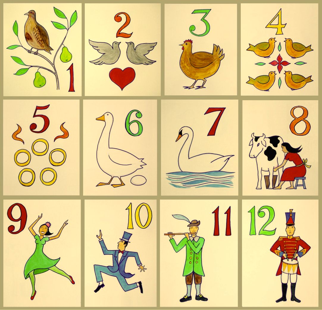 12 days of christmas pictures clip art 20 free Cliparts Download