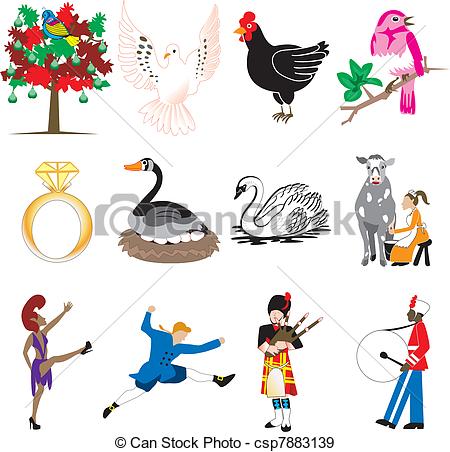 Download the 12 days of christmas clipart 20 free Cliparts ...