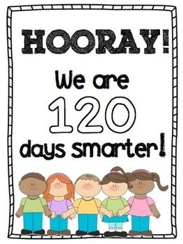 120 Days of School Activities Packet.