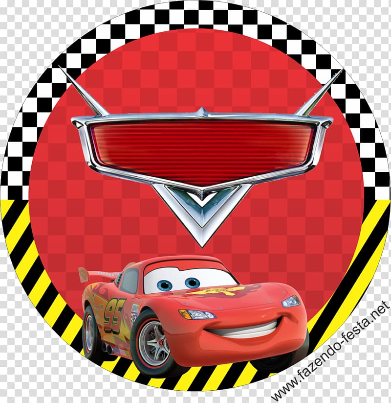 Disney Pixar Cars illustration, Lightning McQueen Brazil.