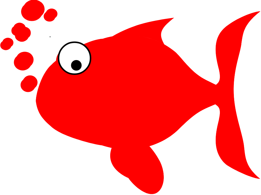 One Fish, Two Fish, Red Fish, Blue Fish Clip art.