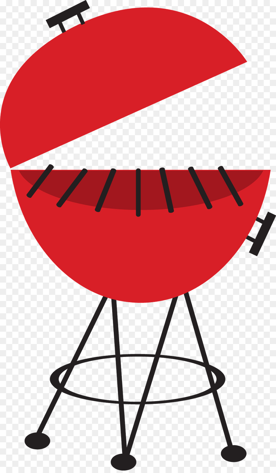 Picnic Table Clipart red 17.