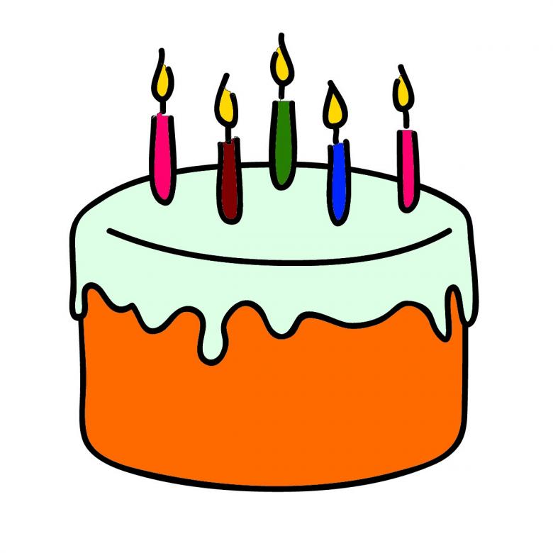 Birthday Cake Clipart.