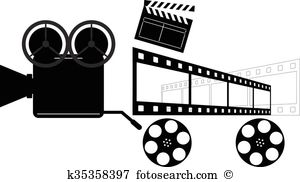 16mm Clip Art Vector Graphics. 11 16mm EPS clipart vector and.