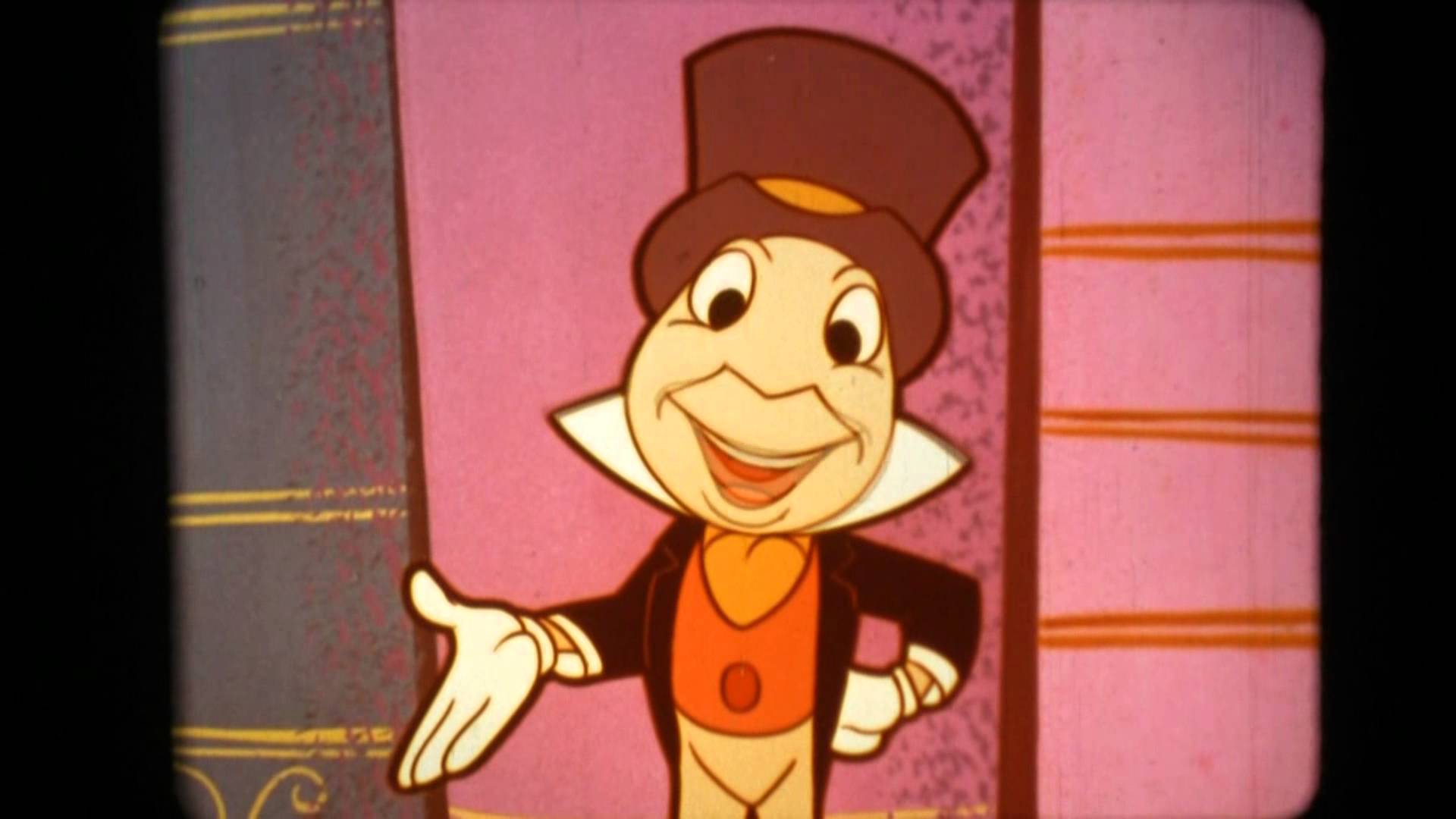 You are A Human Animal HD Jiminy Cricket Disney 16mm Cartoon.