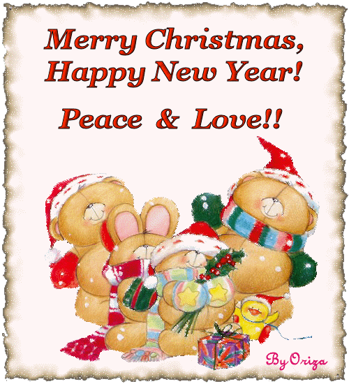 Merry christmas and happy new year 2017 clipart gif 18 » GIF.