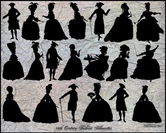 dress silhouettes.
