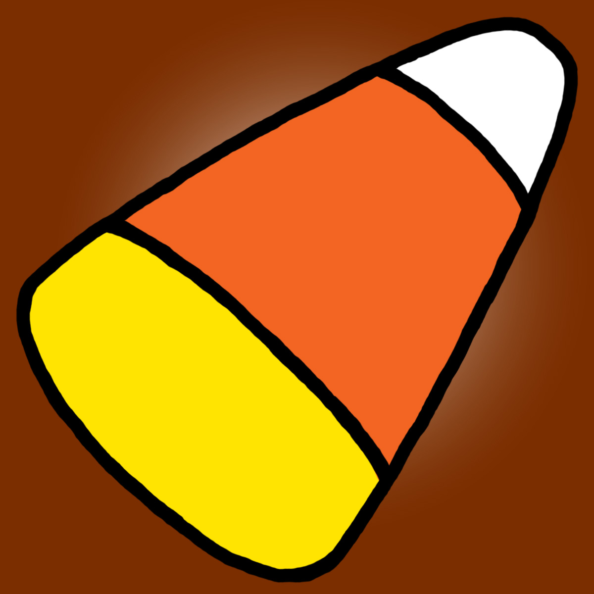 Candy corn coloring sheet clipart 2 wikiclipart.