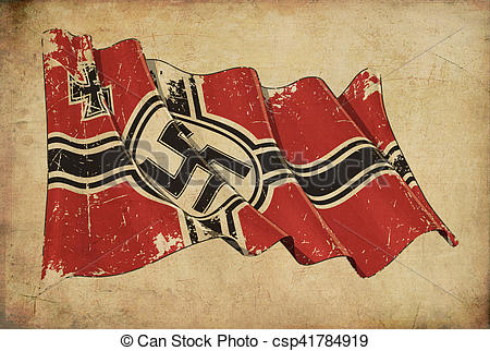 Clipart of Germanys War Ensign 1938.