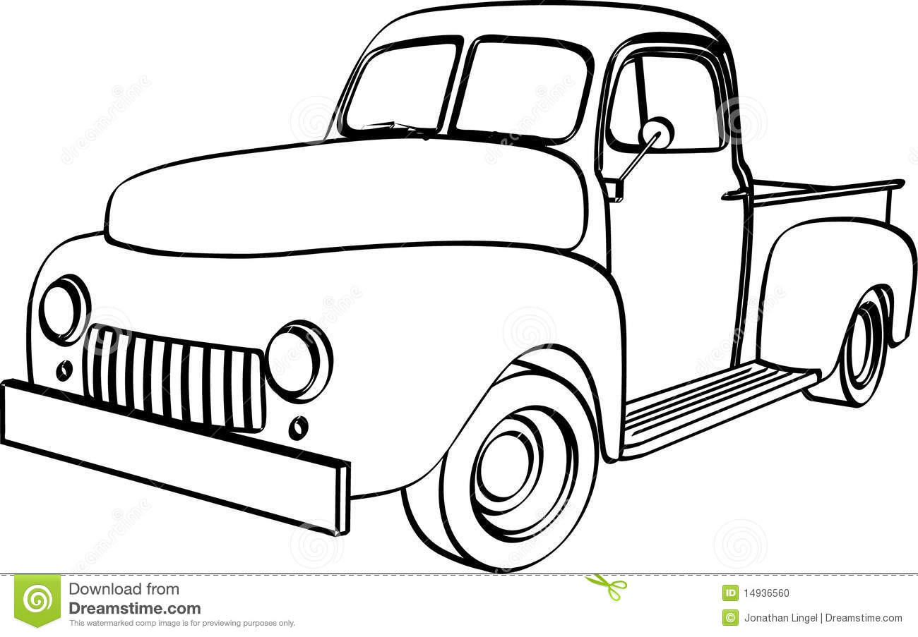 15567 Truck free clipart.