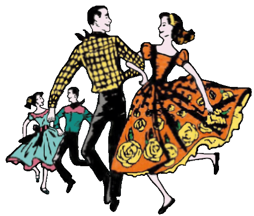 Square Dance Clip Art Border.