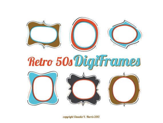 1950s frame clipart 10 free Cliparts | Download images on Clipground 2021