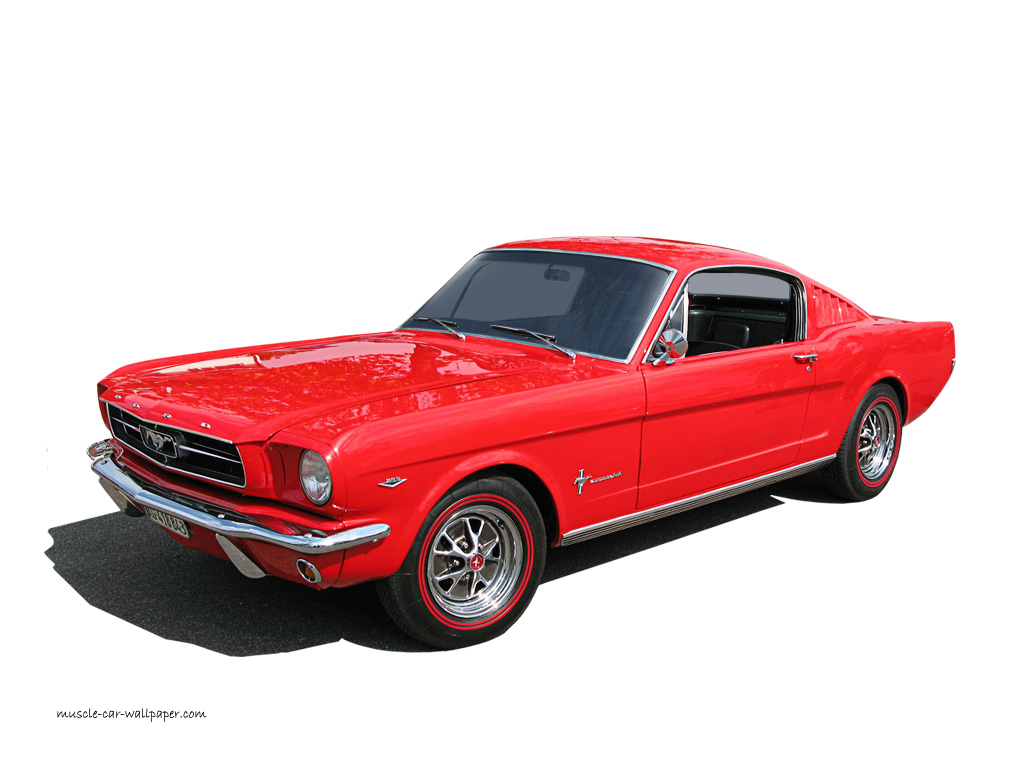 Classic mustang clipart.
