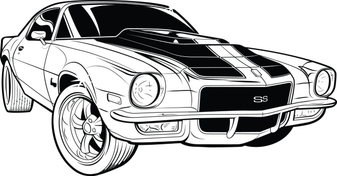 camaro clipart black and white 10 free Cliparts | Download images on