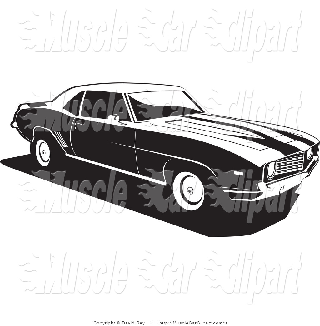 Muscle Car Clipart.