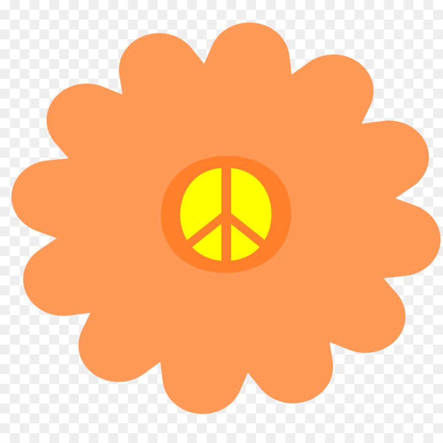 Flower Power png download.