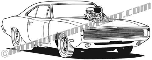 1970 dodge charger clipart 10 free Cliparts | Download images on ...