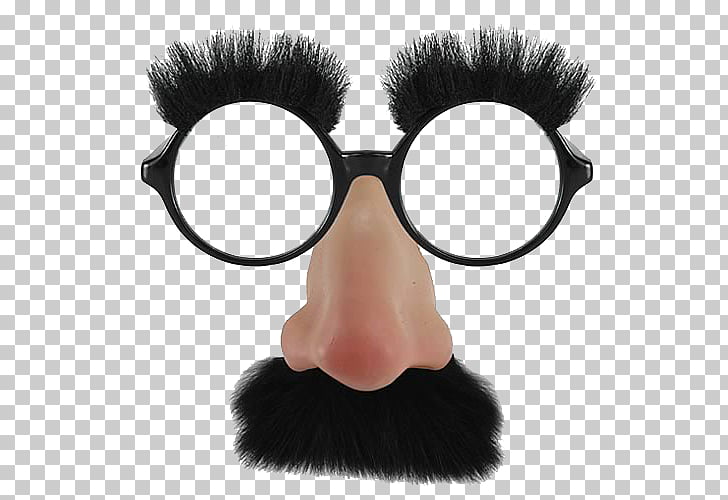 Groucho glasses Comedian Costume Disguise, noise PNG clipart.