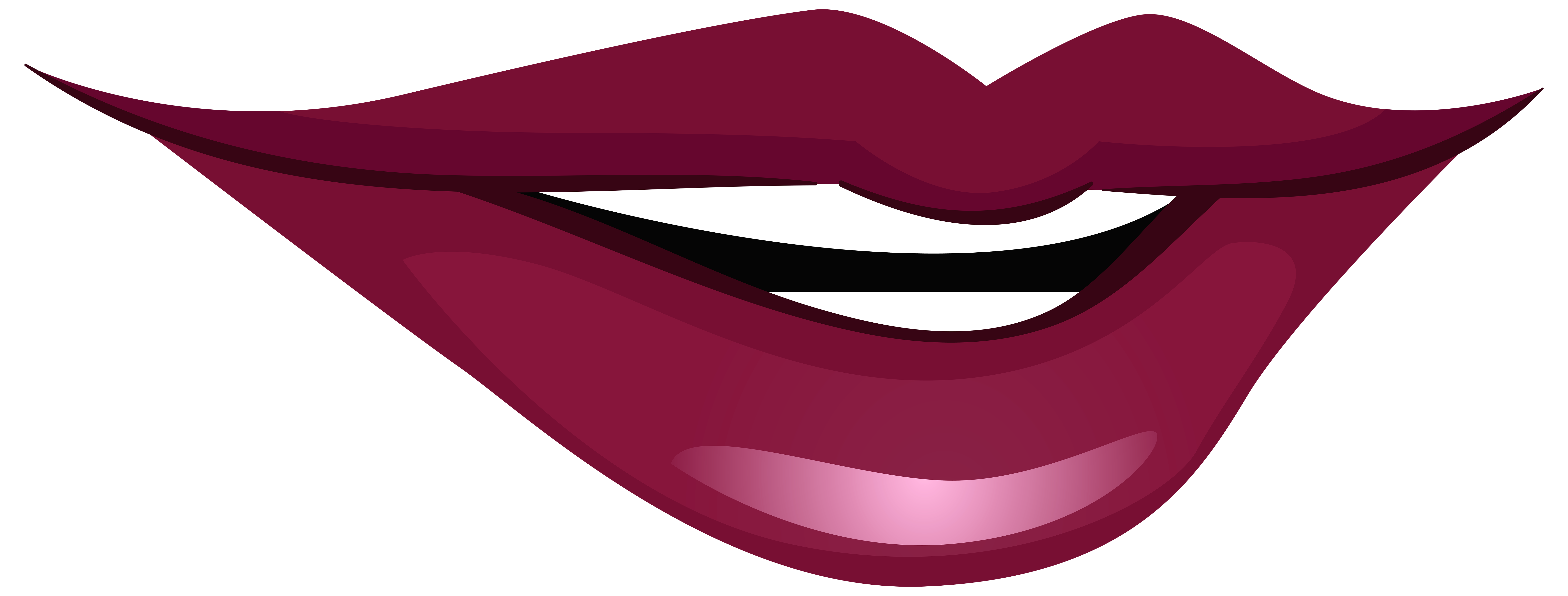 Smiling Mouth PNG Clip Art.