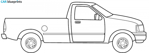 Ford f150 clipart.