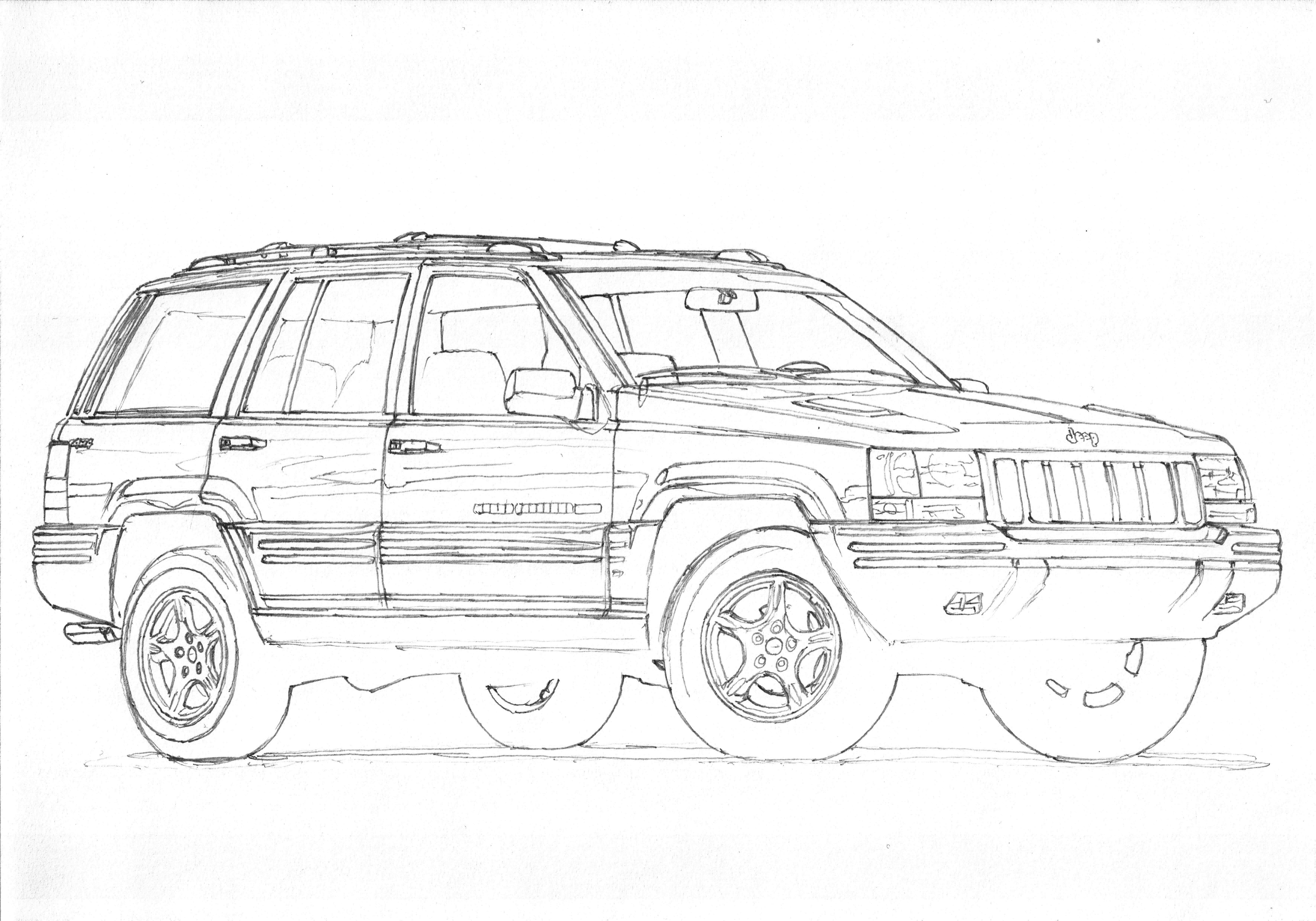 Jeep Grand Cherokee ZJ Limited 1/3 Comeback to USA. Big V8.