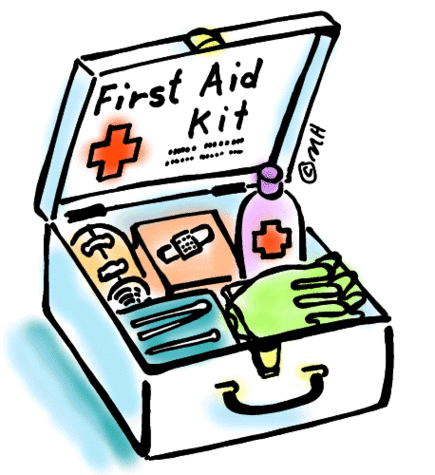 First aid clip art.