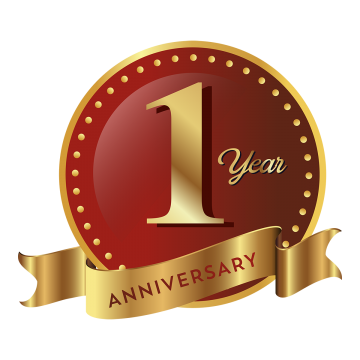 1st anniversary png 20 free Cliparts | Download images on Clipground 2024