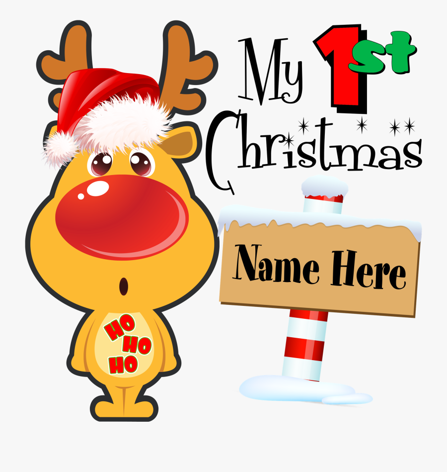 My First Christmas Transparent Background , Free Transparent.