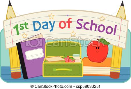 1st day of school clipart 1 » Clipart Station.