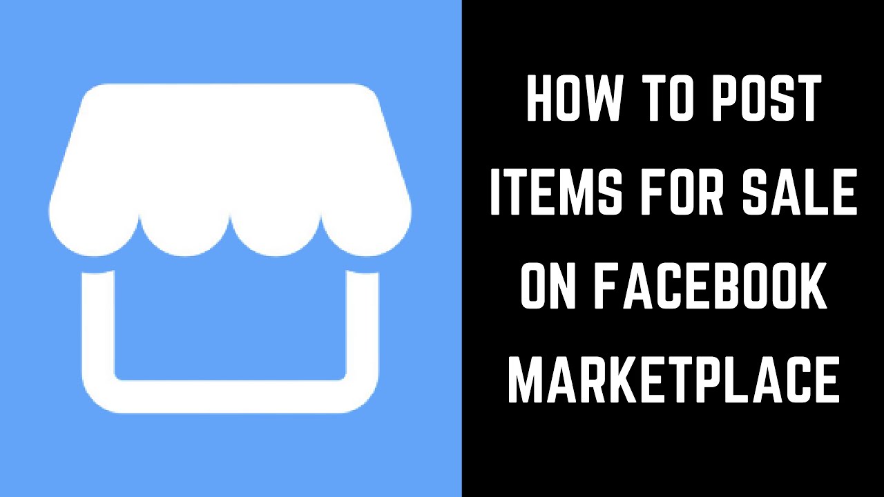How to Post Items for Sale in Facebook Marketplace.