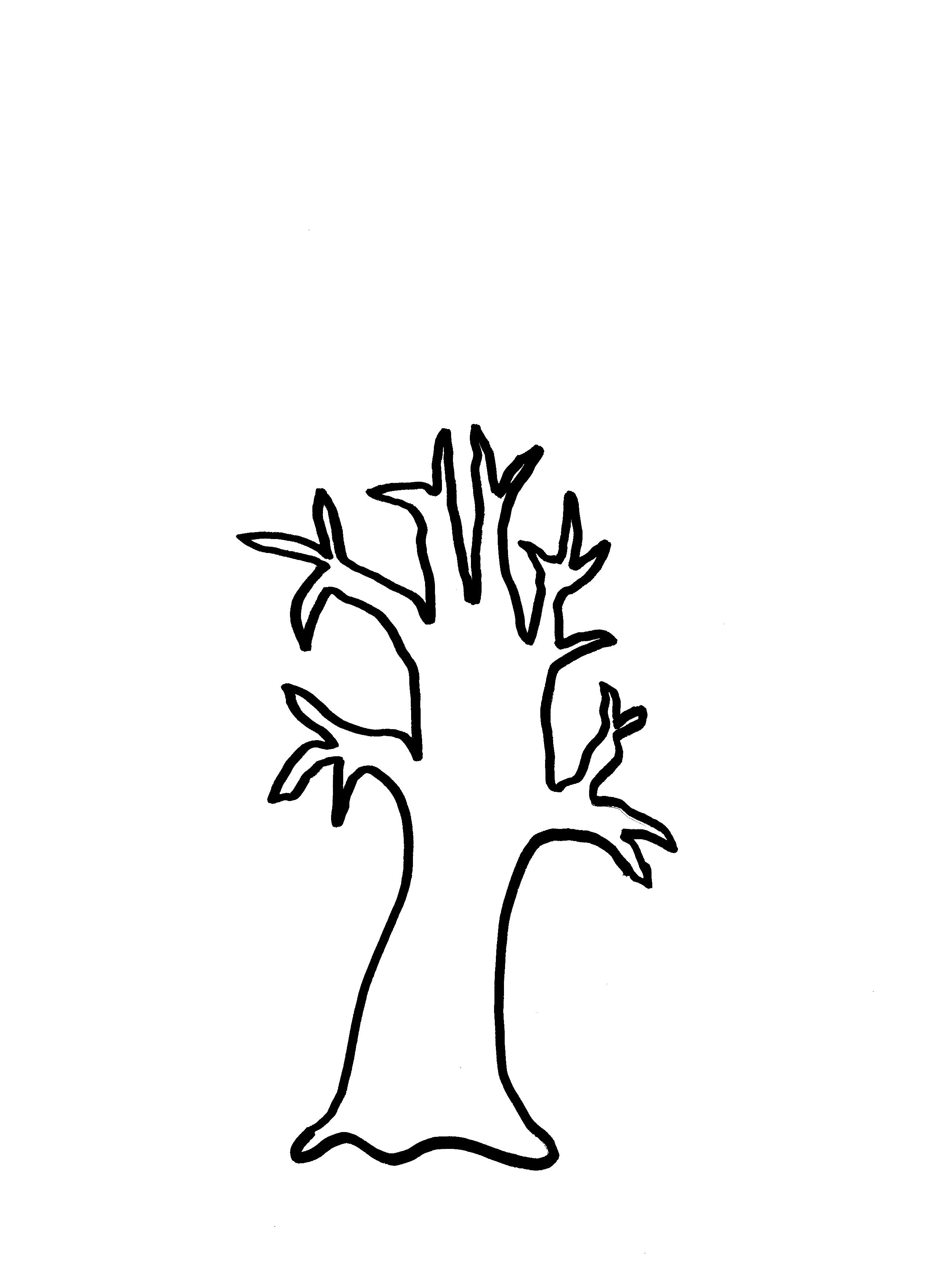657 Tree Trunk free clipart.