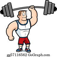 Weight Lifting Clip Art.