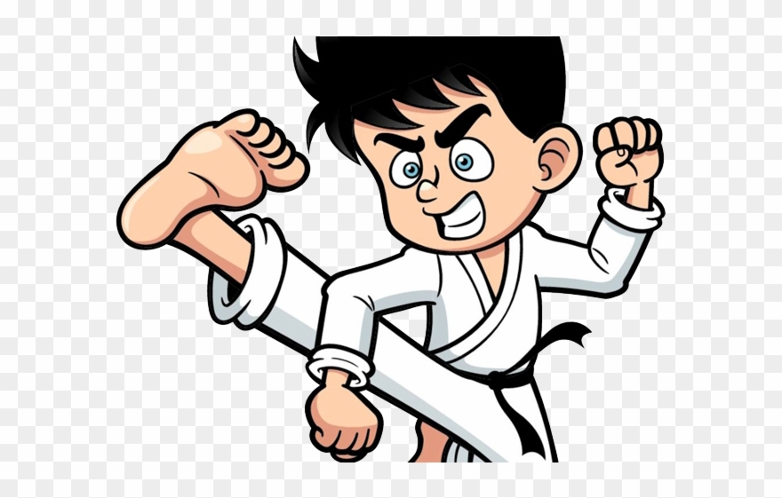 Martial Arts Clipart Karate Guy.