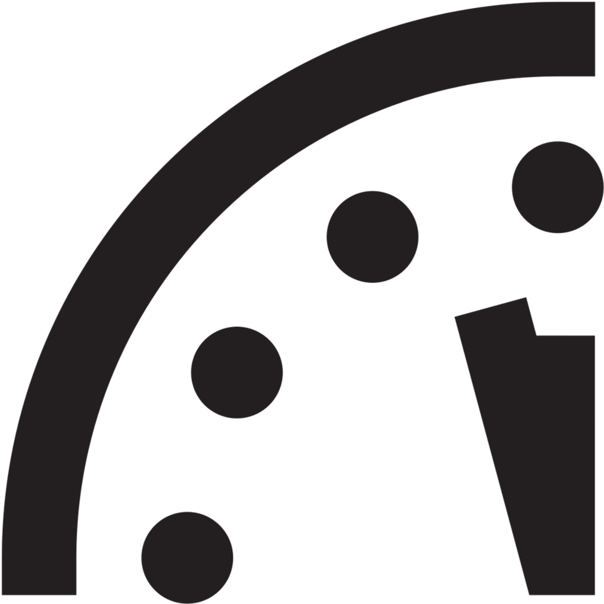 Clock With Arrows At 11.