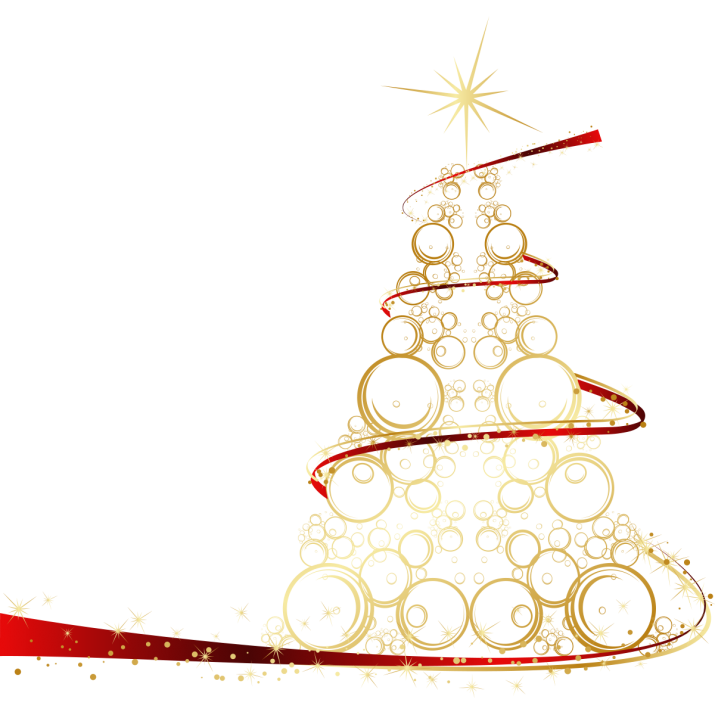 Christmas tree Clipart on transparent background Image Free.