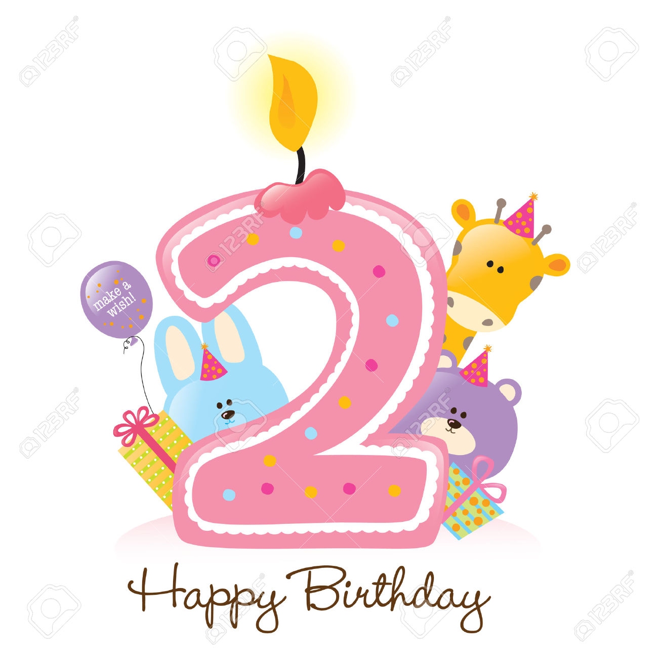 2 nd birthday cake clipart 10 free Cliparts | Download images on ...