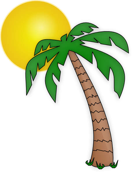 456x595 Palm Tree Art Tropical Palm Trees Clip Art Clip Art.