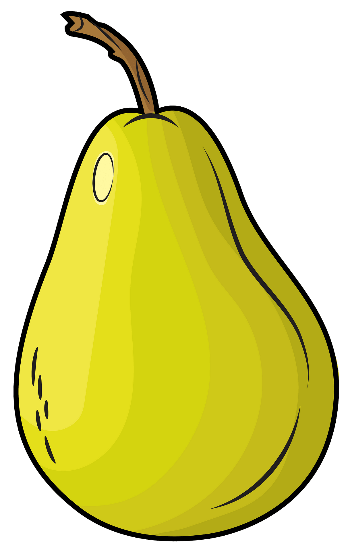 Pear clipart. Free download..