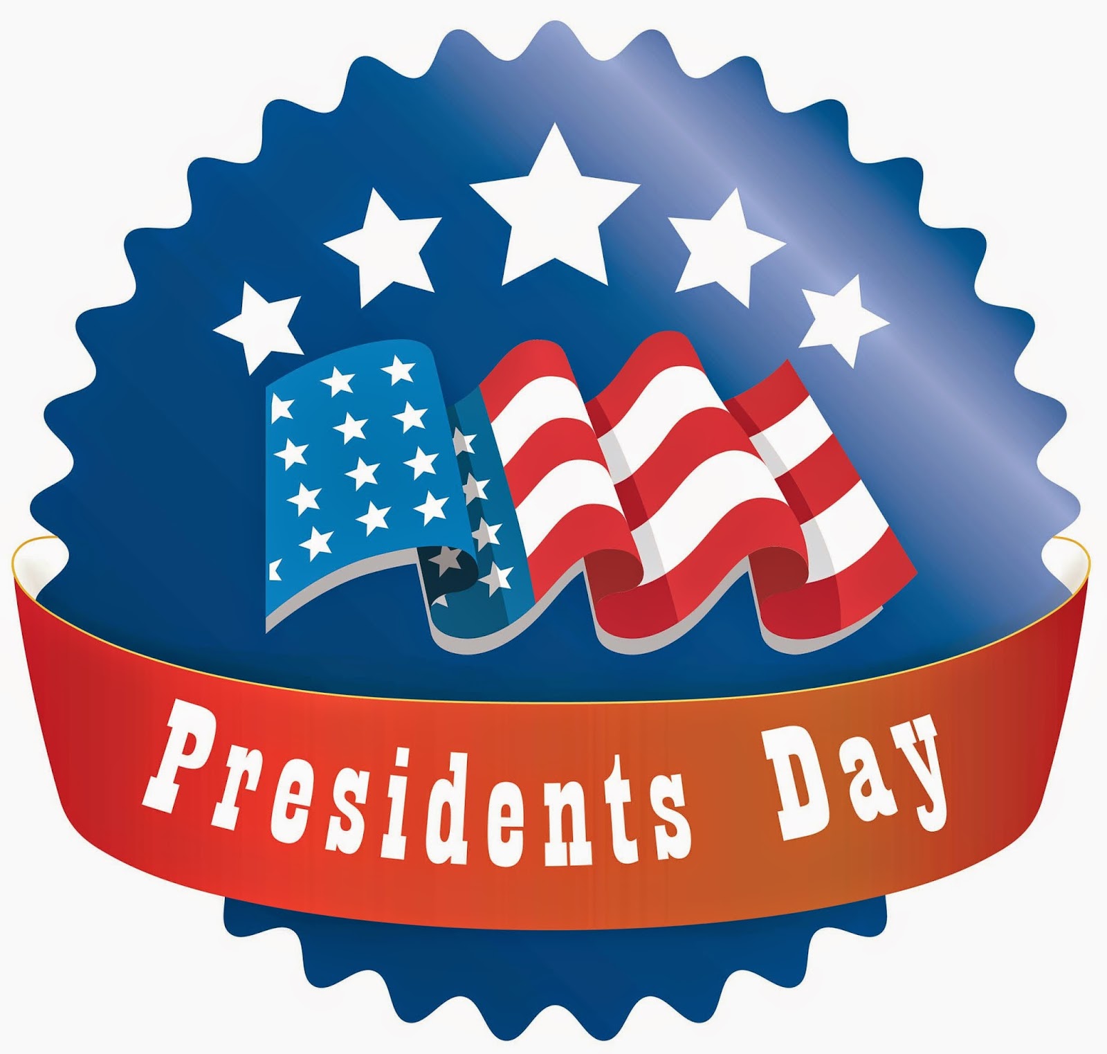 Presidents day memorial day cliparts.