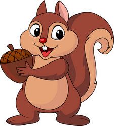 free cute squirrel clip art.