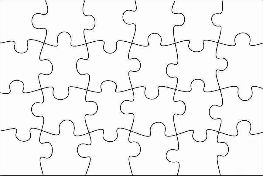 Free Puzzle Pieces Template, Download Free Clip Art, Free.