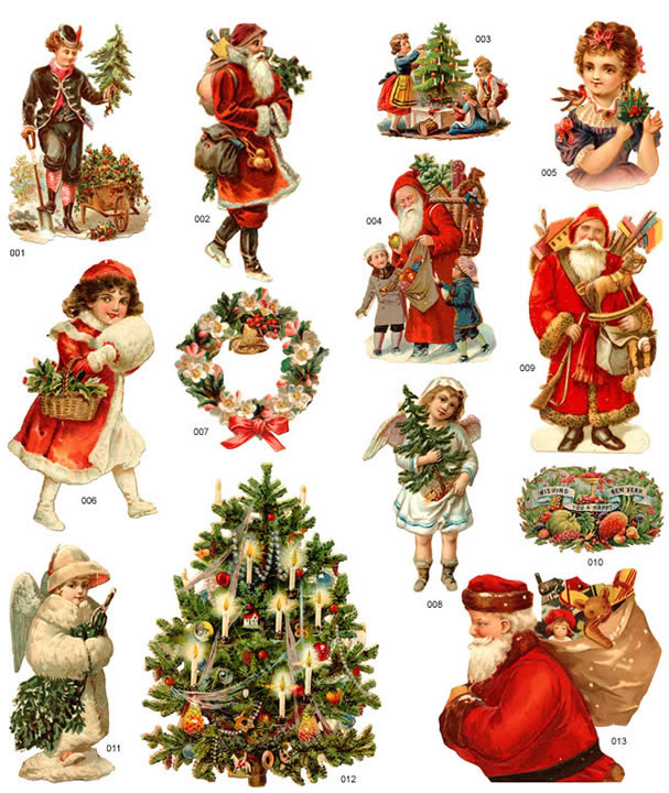 Little Grey Bungalow: More Christmas Clipart.