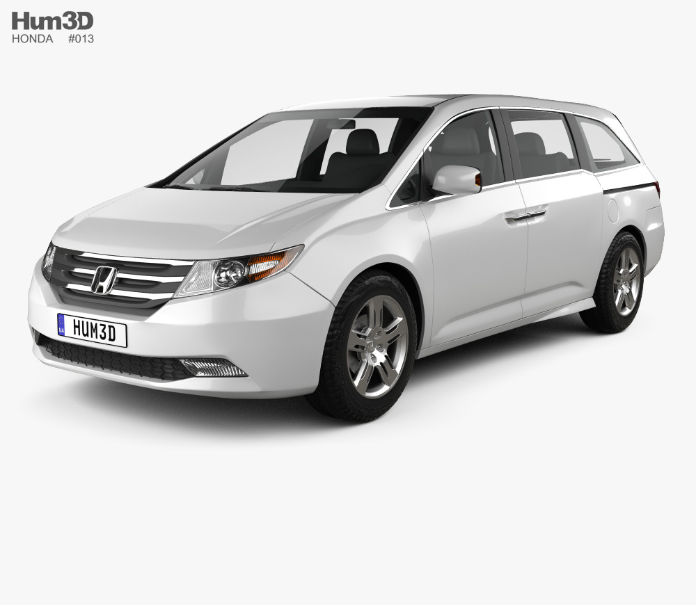 Honda Odyssey 2011 3D model.