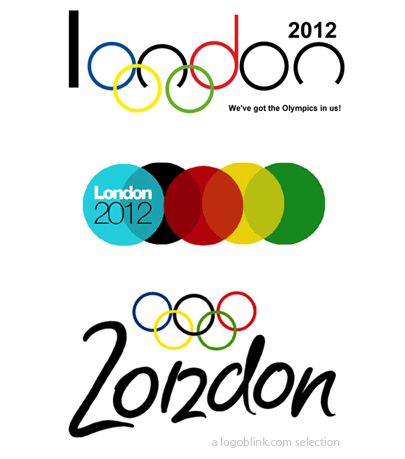 Other London Olympics 2012 Logo Options.