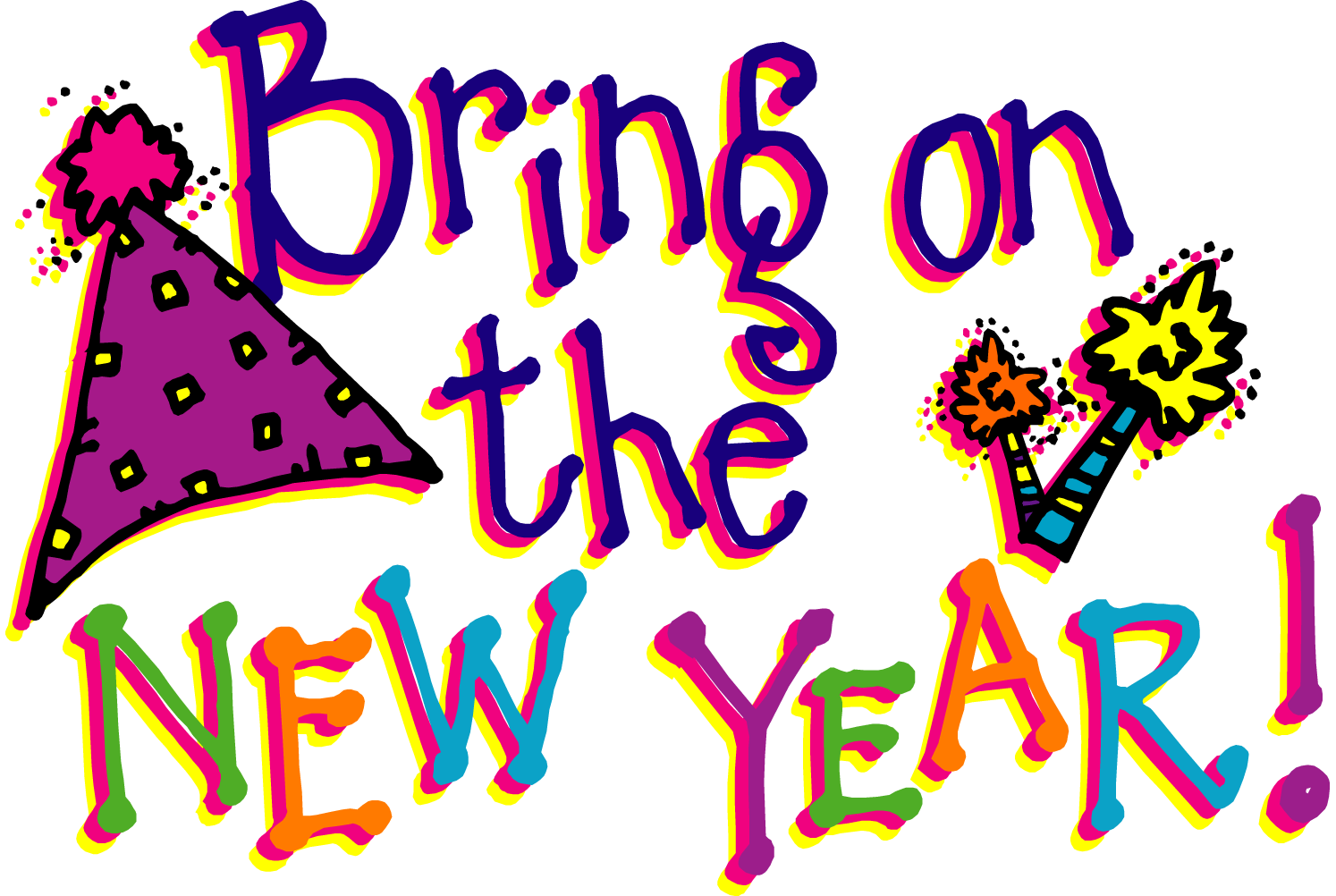 Happy New Year Eve Clipart.